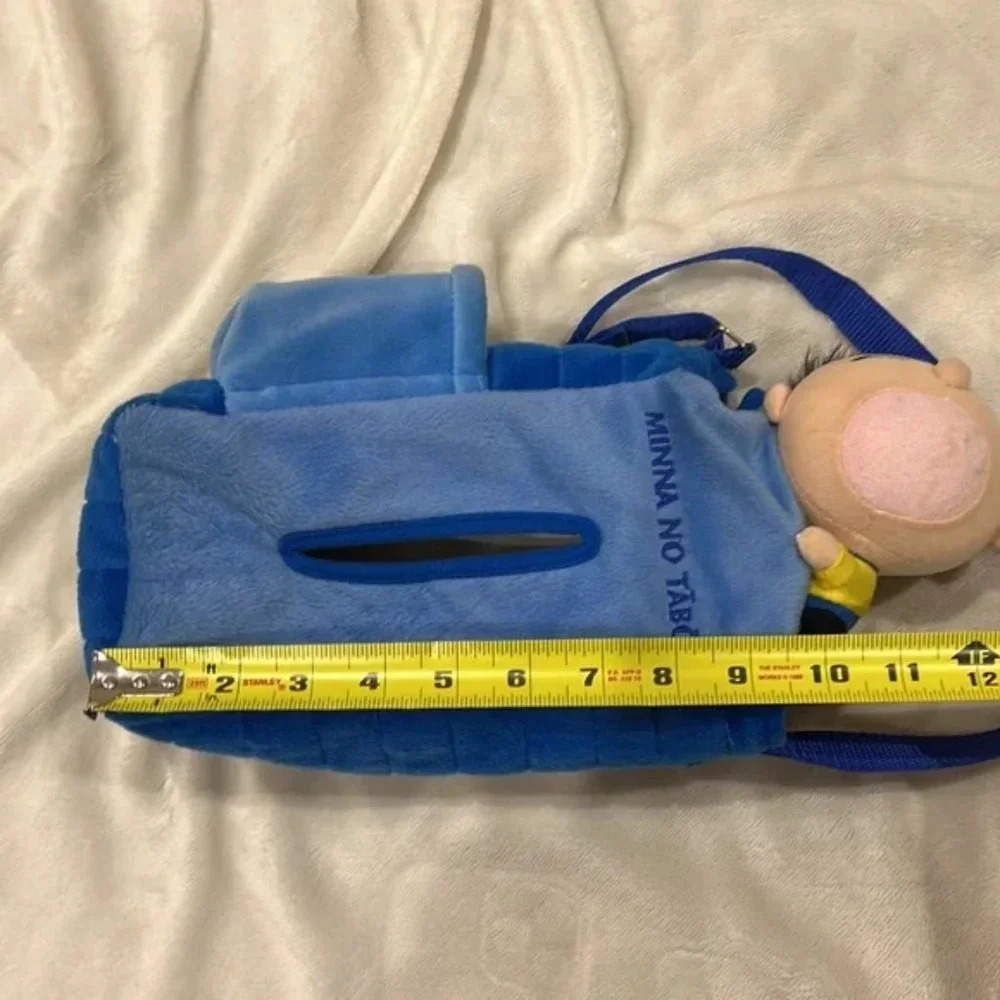 Minna no tabo tissue box holder with adjustable strap